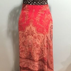 High-low skirt